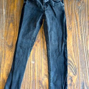 Boys black skinny jeans size 8 zara slim fit